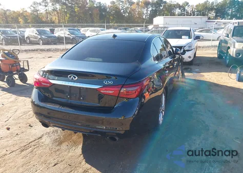 2018 Infiniti Q50 3.0T Luxe из США, поврежденный, VIN JN1EV7AP8JM364515